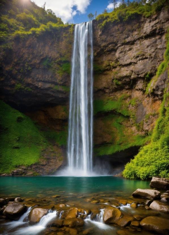 Water, Sky, Water Resources, Cloud, Ecoregion, Fluvial Landforms Of Streams