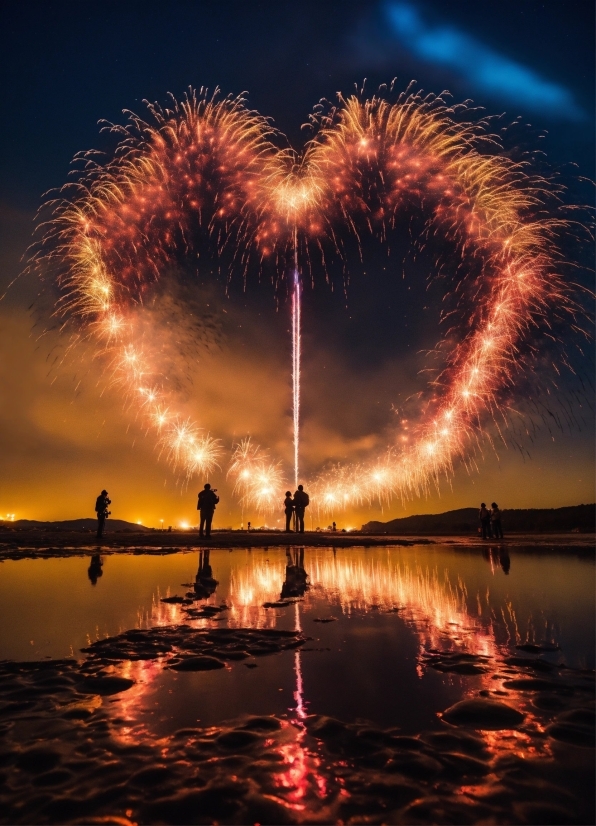 27 Club Poster, Water, Sky, Fireworks, Photograph, Nature