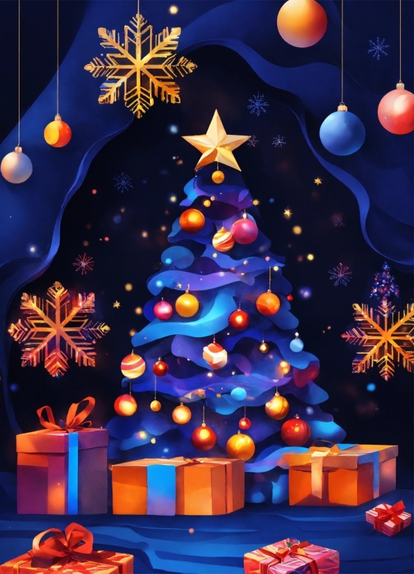 Abstract Background Vector Free Download, Christmas Tree, Christmas Ornament, World, Blue, Light