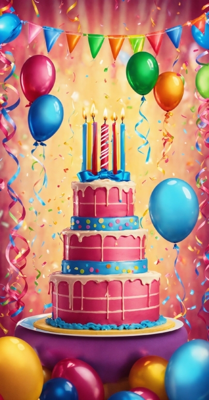 Adobe 3d Graphics, Food, Decoration, Candle, Cake Decorating Supply, Cake Decorating