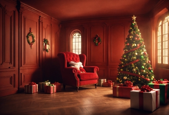 Adobe Illustrator For Windows 7 32 Bit Free Download, Christmas Tree, Furniture, Couch, Light, Window