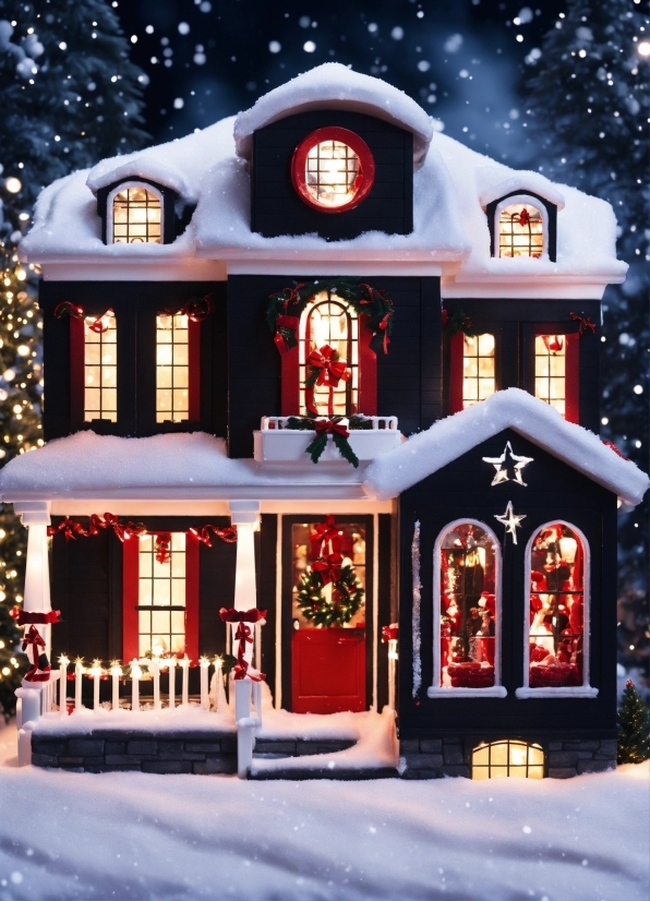 Adobe Illustrator Free Apk Download, Snow, Window, Light, Building, House