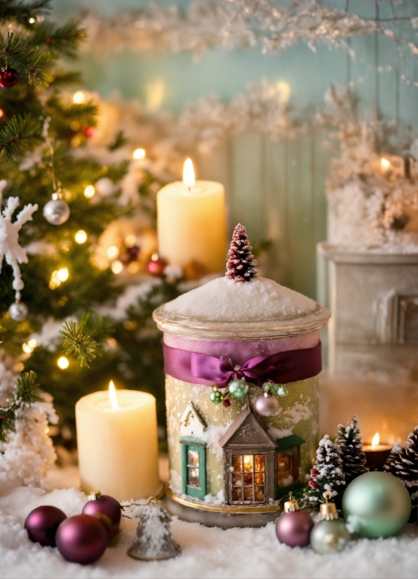 Adobe Illustrator Windows 8, Candle, Photograph, Decoration, Christmas Ornament, Plant