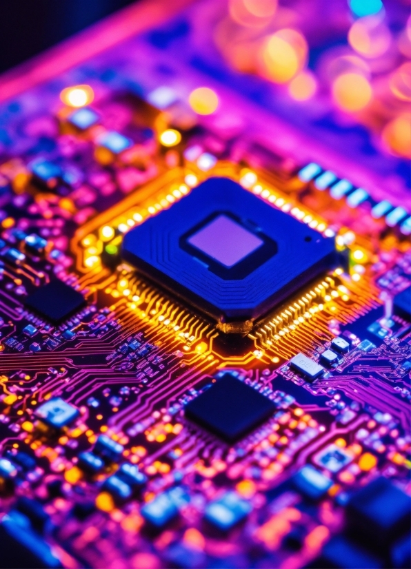 Adobe Stock Free Pictures, Circuit Component, Blue, Purple, Hardware Programmer, Electronic Engineering