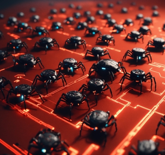 Affinity Designer Illustrator Files, Insect, Arthropod, Beetle, Red, Pest