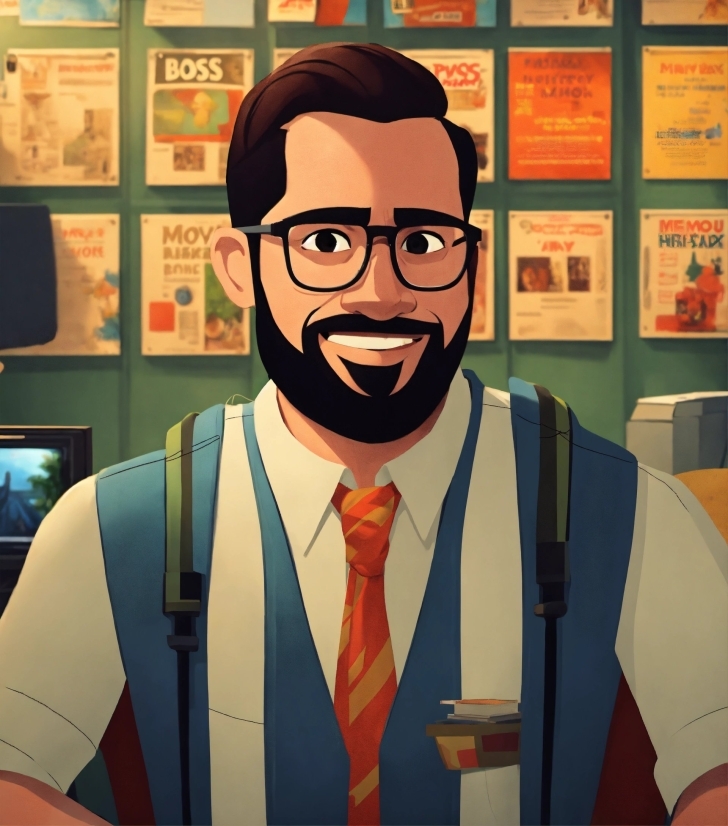 Airplane Illustration, Forehead, Glasses, Hairstyle, Vision Care, Beard