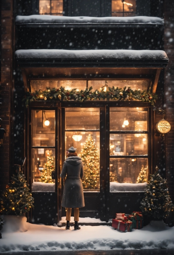 Anchor Illustration, Plant, Photograph, Snow, Window, Branch