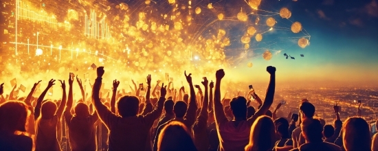 Anime Edit Photo, Light, People In Nature, Celebrating, Concert, Performing Arts