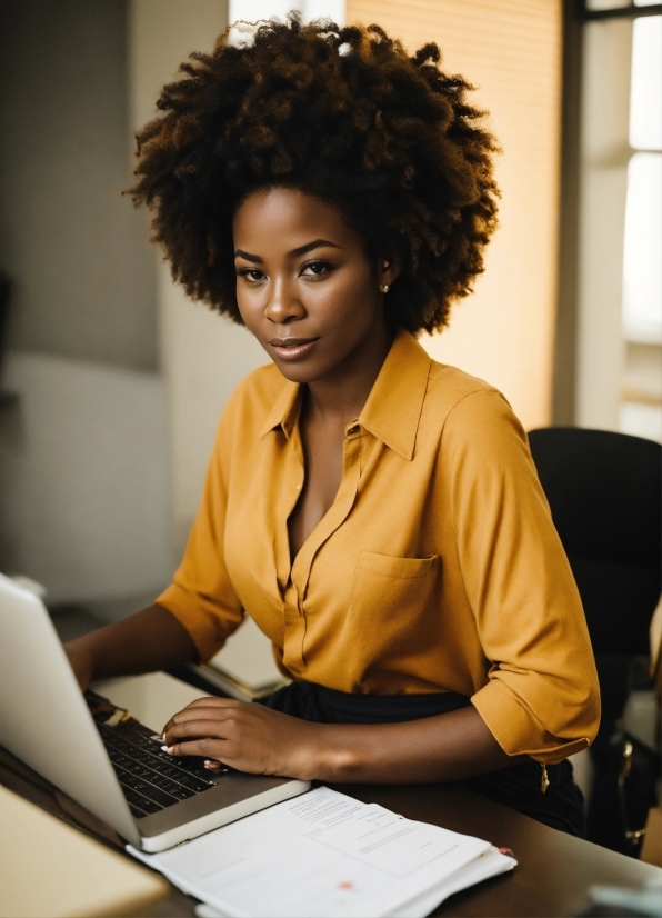 Anime Vector, Personal Computer, Laptop, Computer, Smile, Jheri Curl