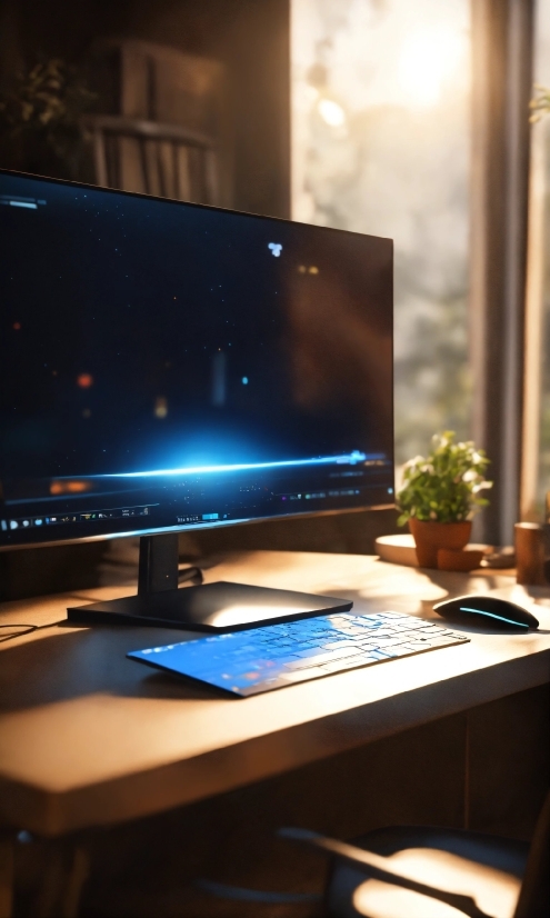 Banner Image, Computer, Personal Computer, Computer Monitor, Furniture, Peripheral