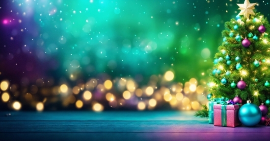 Banner Vector Design, Sky, Water, Light, Christmas Tree, Plant