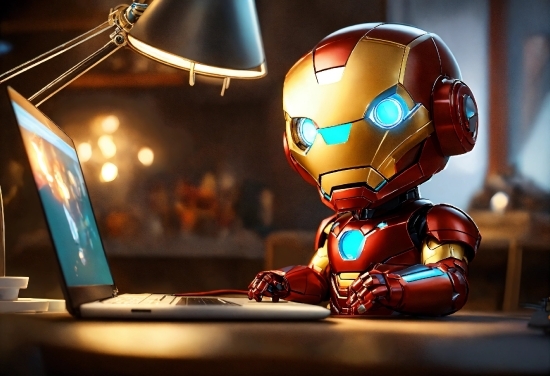 Bee Stock Image, Iron Man, Lighting, Toy, Art, Automotive Design