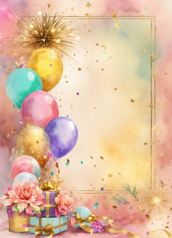 Best Graphic Design App For Android Tablet, Decoration, Balloon, Yellow, Pink, Party Supply