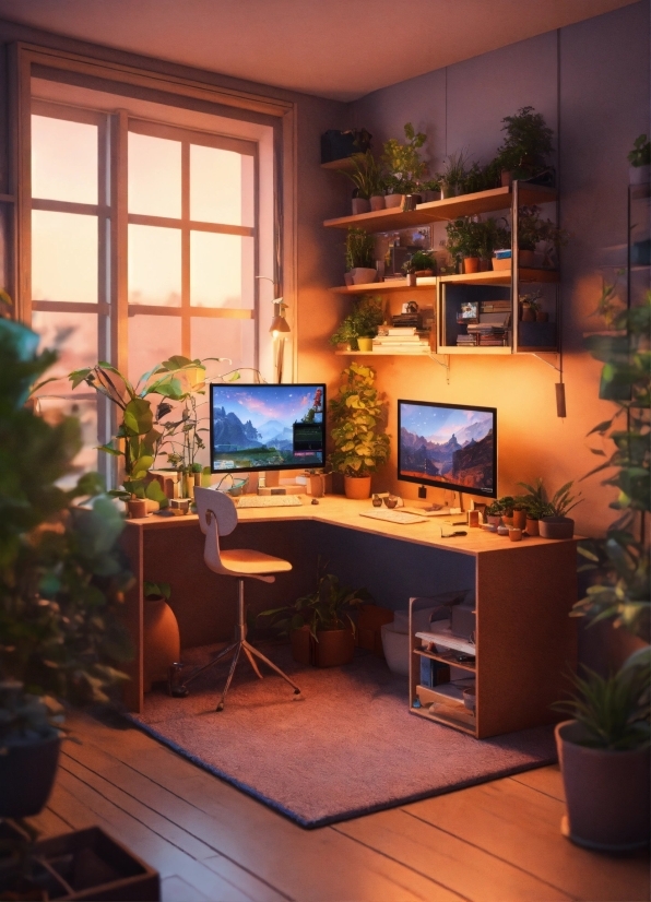 Blog Stock Photos, Computer, Plant, Table, Personal Computer, Property