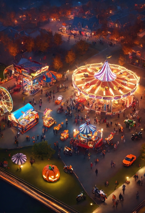 Canva Graphic Templates, Light, Recreation, Art, Ferris Wheel, Fun