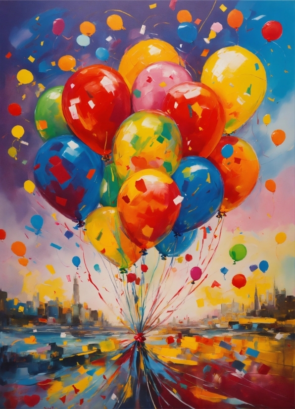 Canva Graphics Commercial Use, Light, Nature, Balloon, Paint, Art