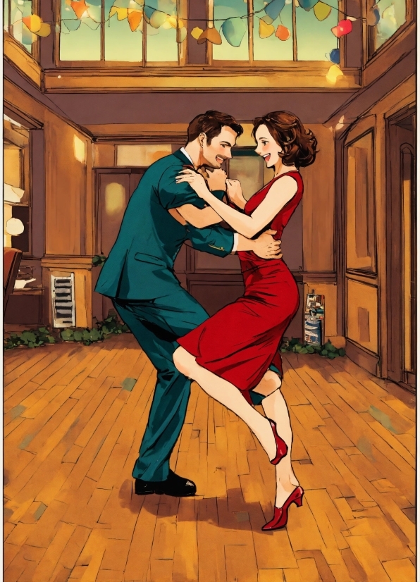 Canva Html, Gesture, Dance, Cartoon, Window, Happy