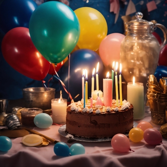 Canva Pexels, Food, Candle, Table, Tableware, Birthday Candle