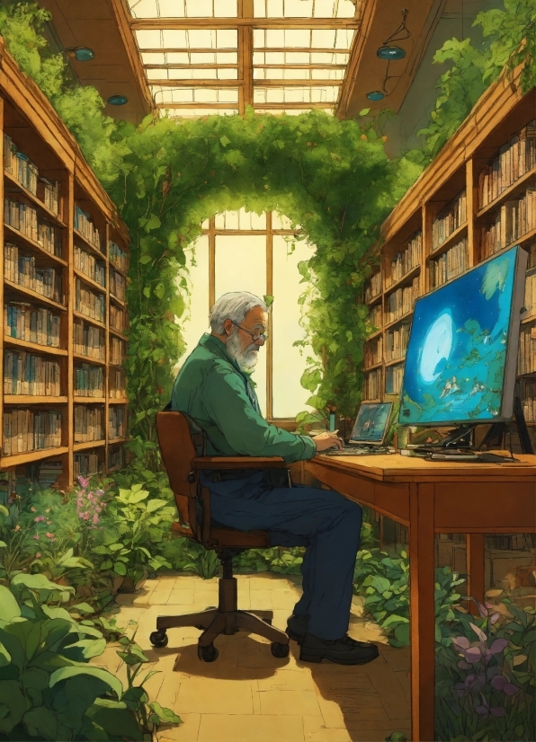 Canvas Prints, Clothing, Computer, Plant, Personal Computer, Green