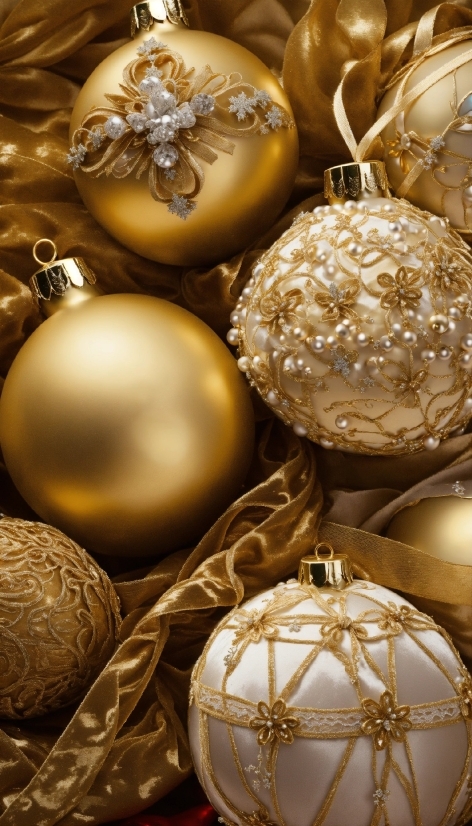 Christmas Ornament, Light, Gold, Lighting, Holiday Ornament, Yellow