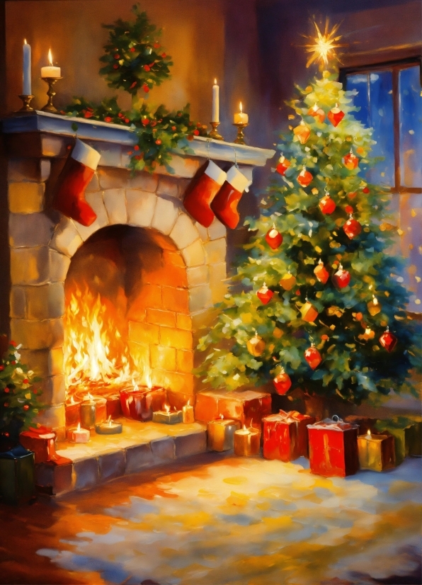 Christmas Tree, Christmas Ornament, Light, Interior Design, Lighting, Holiday Ornament