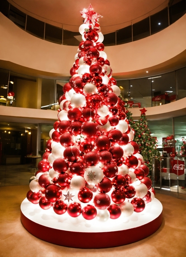Christmas Tree, Christmas Ornament, White, Holiday Ornament, Plant, Interior Design
