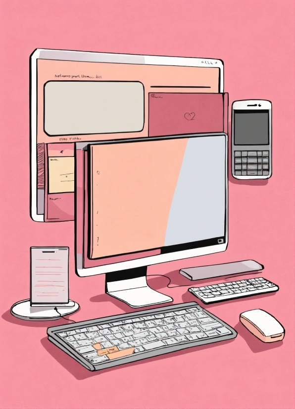 Commercial Stock Photos, Computer, Personal Computer, Computer Keyboard, Computer Monitor, Output Device