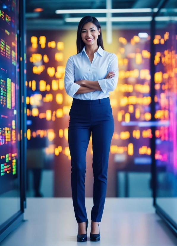 Community Stock Image, Smile, Shoulder, Neck, Sleeve, Standing