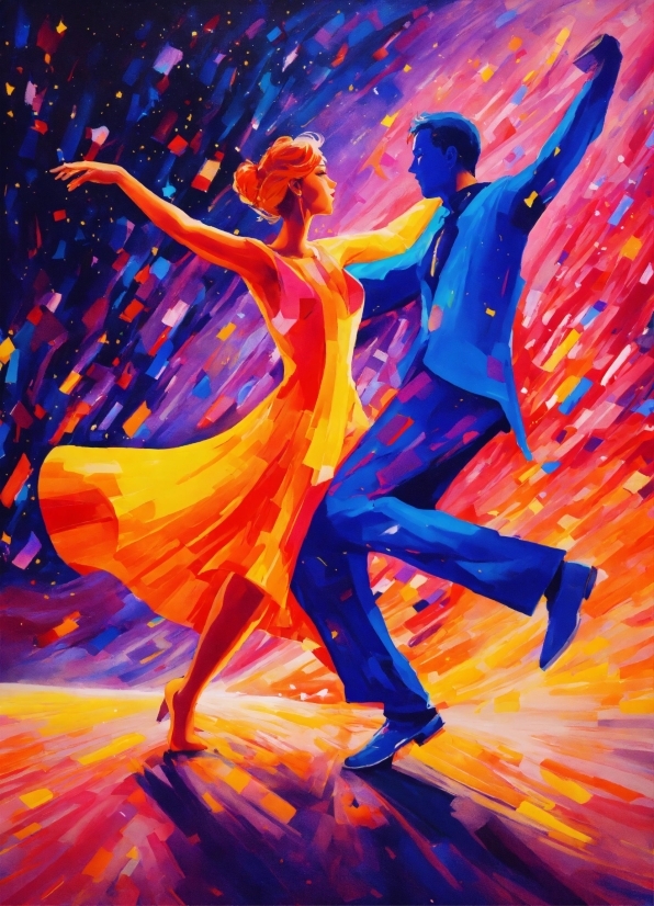 Dance, Artist, Painting, Art, Entertainment, Paint