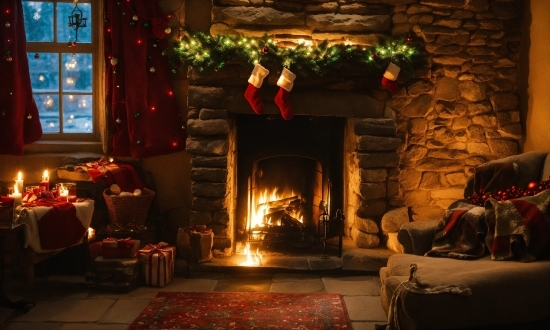 Dance At The Moulin De La Galette, Hearth, Interior Design, Wood, Chair, Living Room