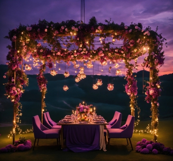 Death Poster, Plant, Decoration, Sky, Cloud, Purple