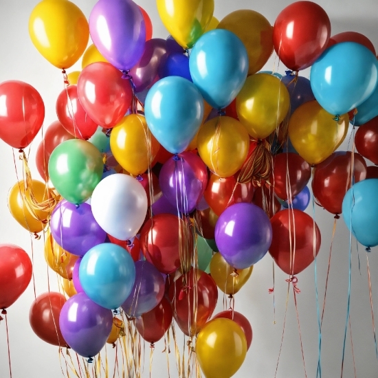 Decoration, White, Light, Blue, Balloon, Pink