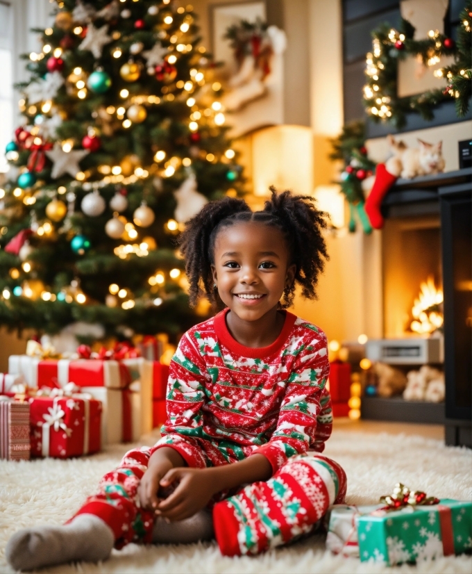 Dore Paintings, Christmas Tree, Smile, Photograph, White, Light