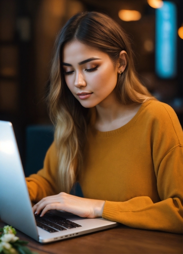 Edit Wallpaper, Hand, Hairstyle, Computer, Personal Computer, Netbook