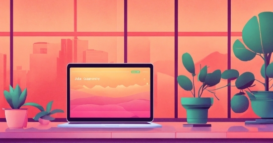 Envato Stock Images, Plant, Output Device, Computer, Personal Computer, Flowerpot