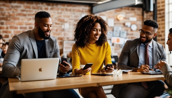 Finance Stock Images, Smile, Table, Outerwear, Furniture, Computer