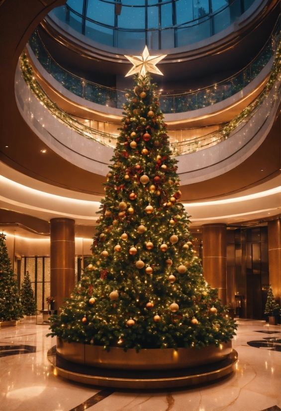 Fine And Visual Arts, Christmas Tree, Property, Photograph, Plant, Building