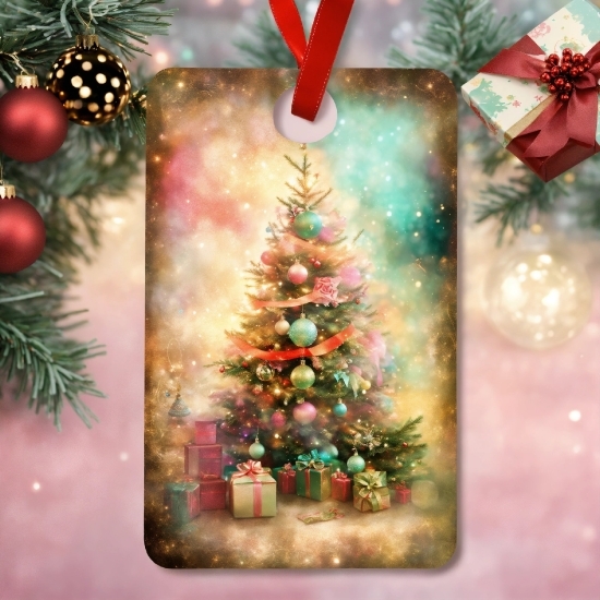 Fine Arts In Visual Arts, Christmas Tree, Christmas Ornament, Light, Holiday Ornament, Lighting