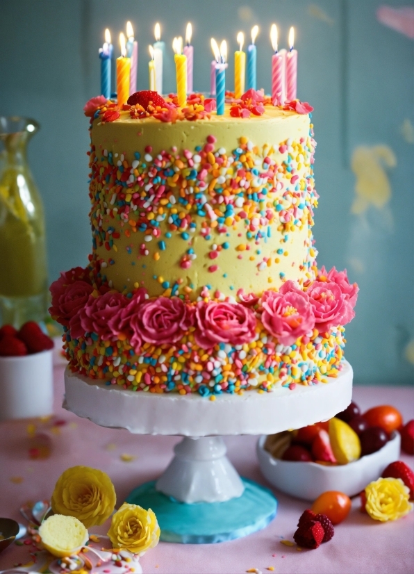 Food, Candle, Cake Decorating, Cake, Cake Decorating Supply, Baked Goods