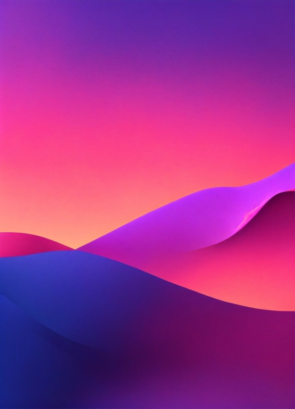 Free Graphics Online, Purple, Slope, Pink, Violet, Sky