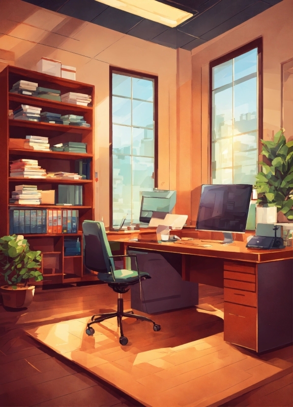 Free Hd Stock Images, Furniture, Property, Office Chair, Building, Computer Desk