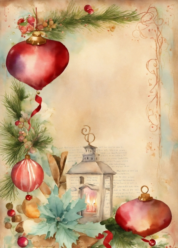 Free Websites For Graphic Design, Christmas Ornament, Botany, Leaf, Fruit, Art