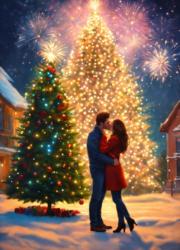 Freeware Graphic Design Software, Christmas Tree, Photograph, World, Light, People In Nature