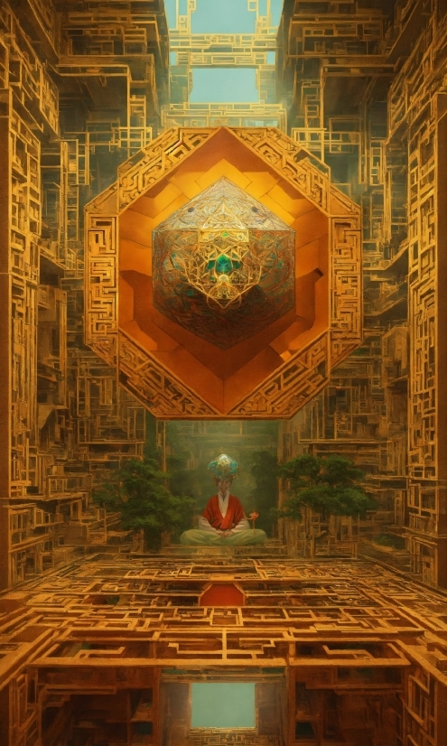 Good Morning Nature Images, Amber, Temple, Interior Design, Art, Symmetry