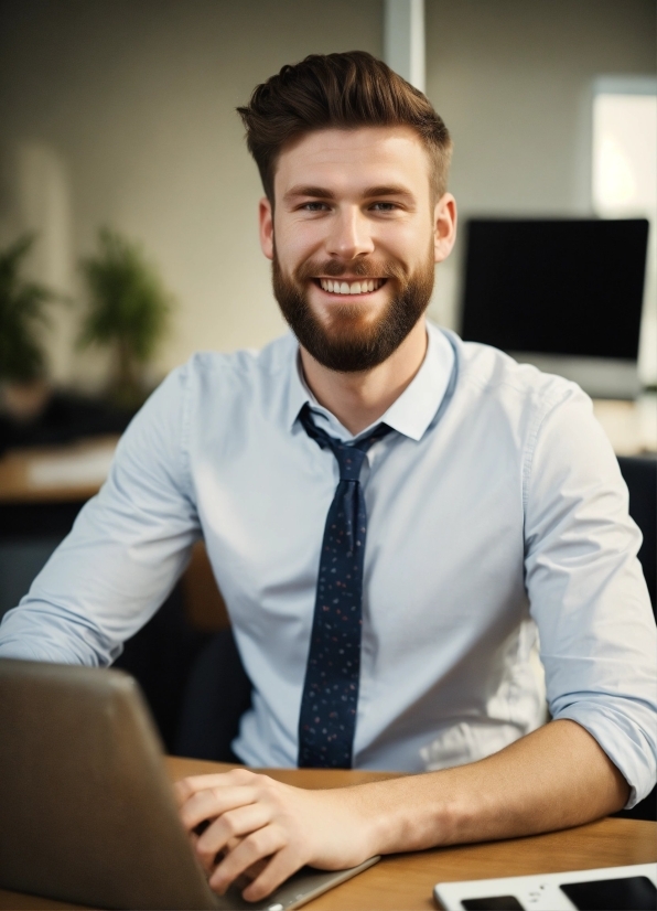 Graphic Design For Digital Marketing, Smile, Computer, Dress Shirt, Laptop, Flash Photography