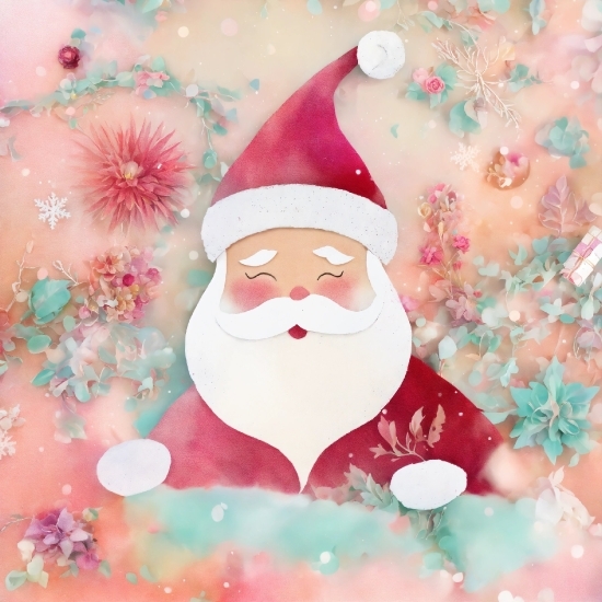 Graphics And Multimedia, Santa Claus, Happy, Celebrating, Beard, Event