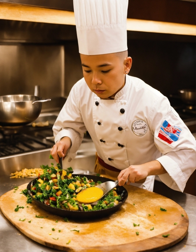 Guy In Suit Stock Image, Food, Tableware, Recipe, Chefs Uniform, Hat