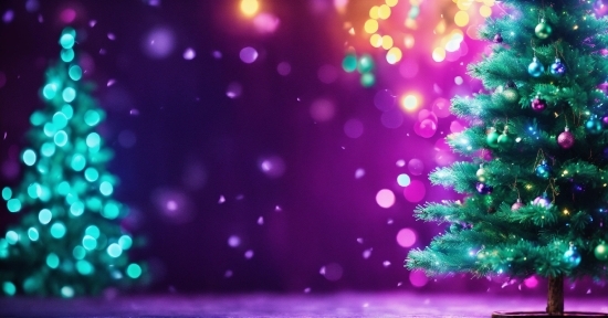 Health Illustration, Light, Purple, Plant, Christmas Tree, Liquid