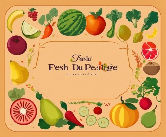 Horror Clipart, Green, Botany, Orange, Natural Foods, Fruit