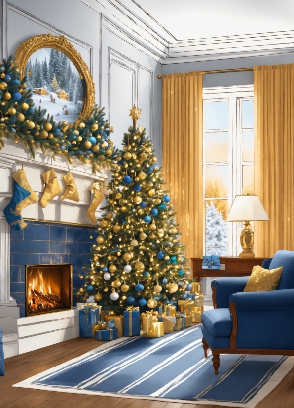 Illustrator 2020 Download Mac, Christmas Tree, Furniture, Decoration, Window, Architecture